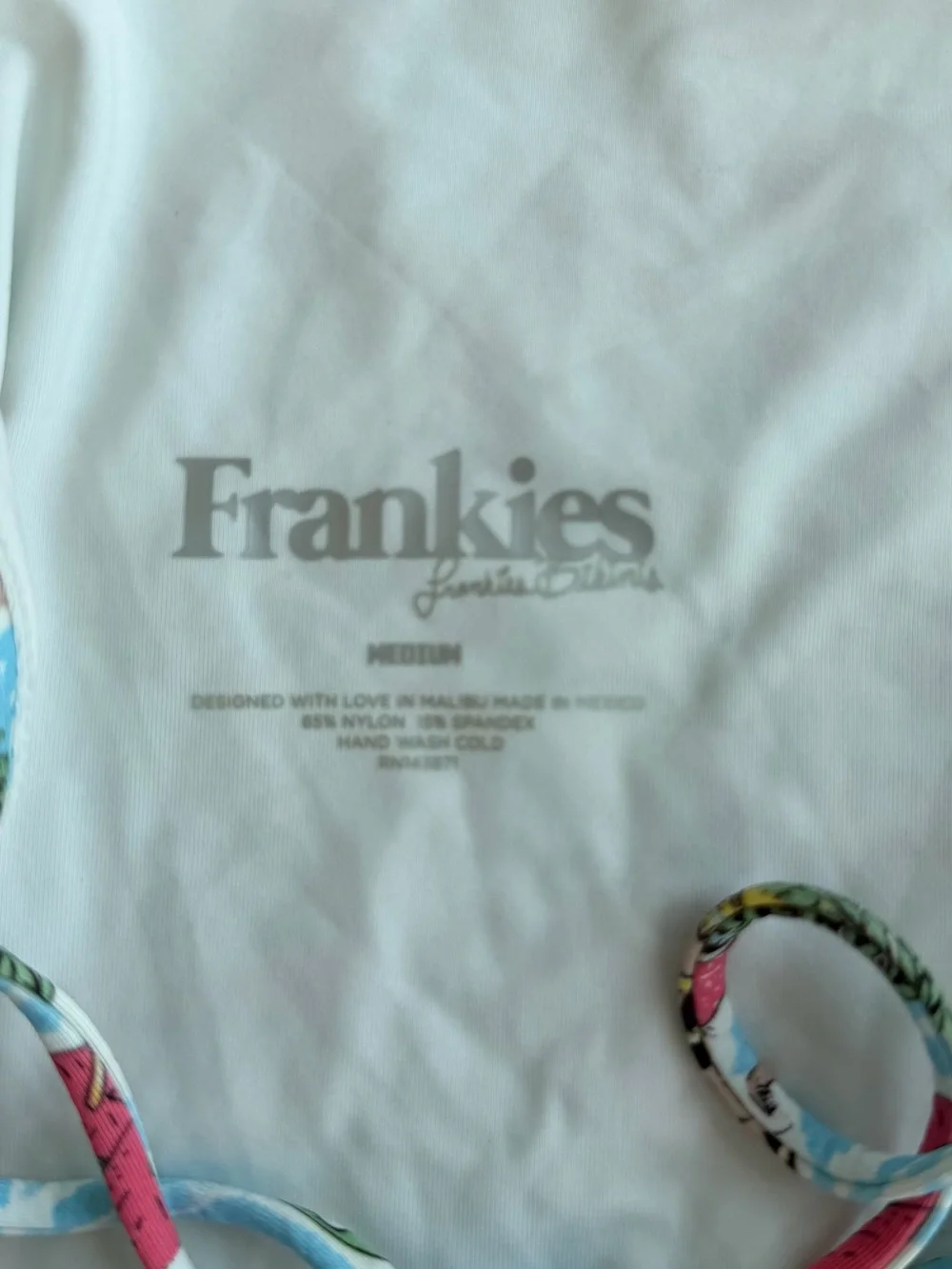 Frankie's Bikinis Hawaii Print Tankini